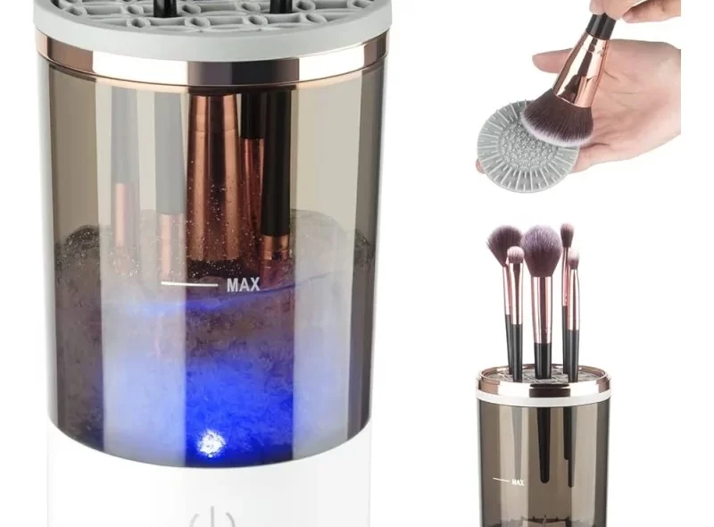 electric makeup brush cleaner