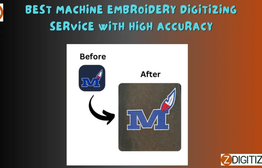 Best Machine Embroidery Digitizing Service with High Accuracy
