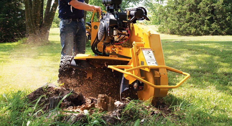 commercial stump grinding servces