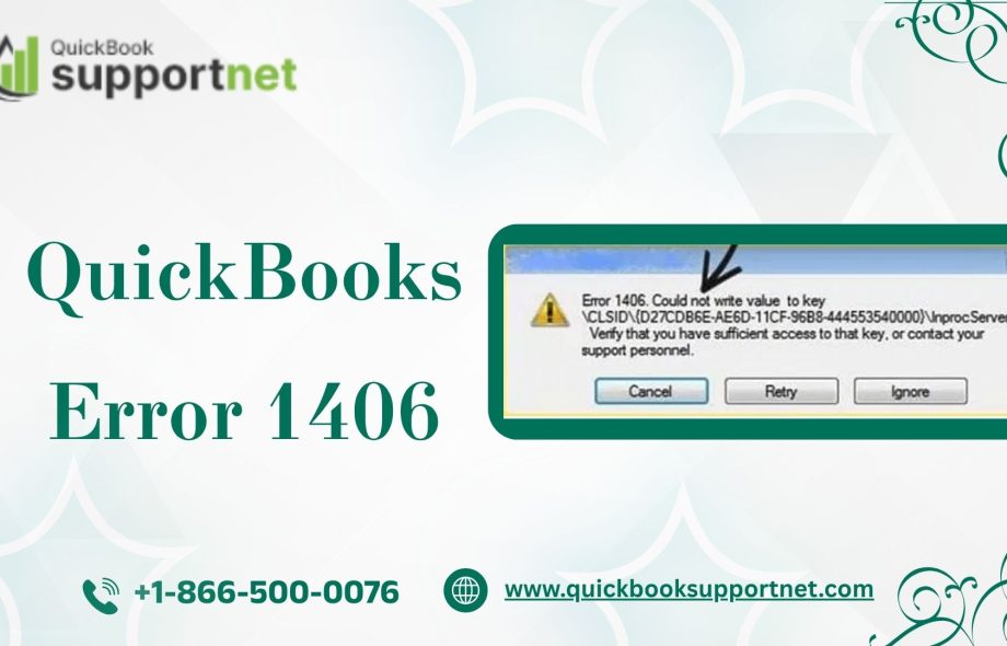 QuickBooks Error 1406
