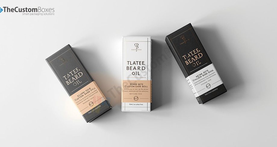custom beard oil boxes
