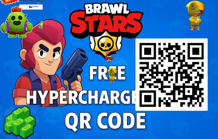 brawl stars free hypercharge qr code
